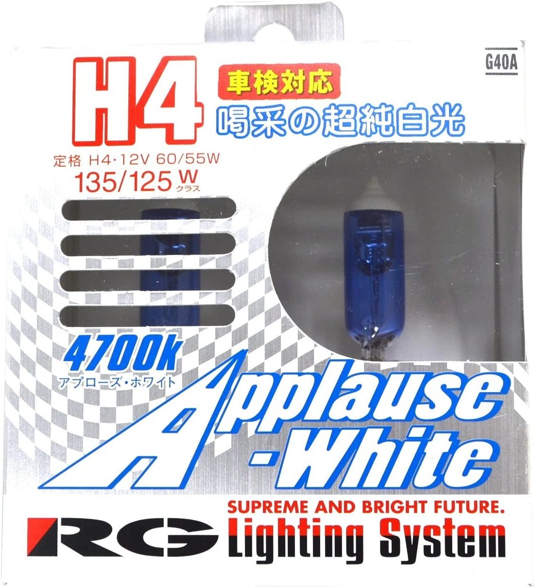 ハロゲン球 APPLAUSE H4 G40A