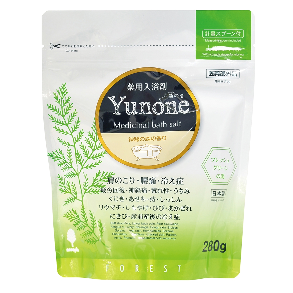 ★薬用入浴剤Ｙｕｎｏｎｅ２８０ｇ１個神秘の森