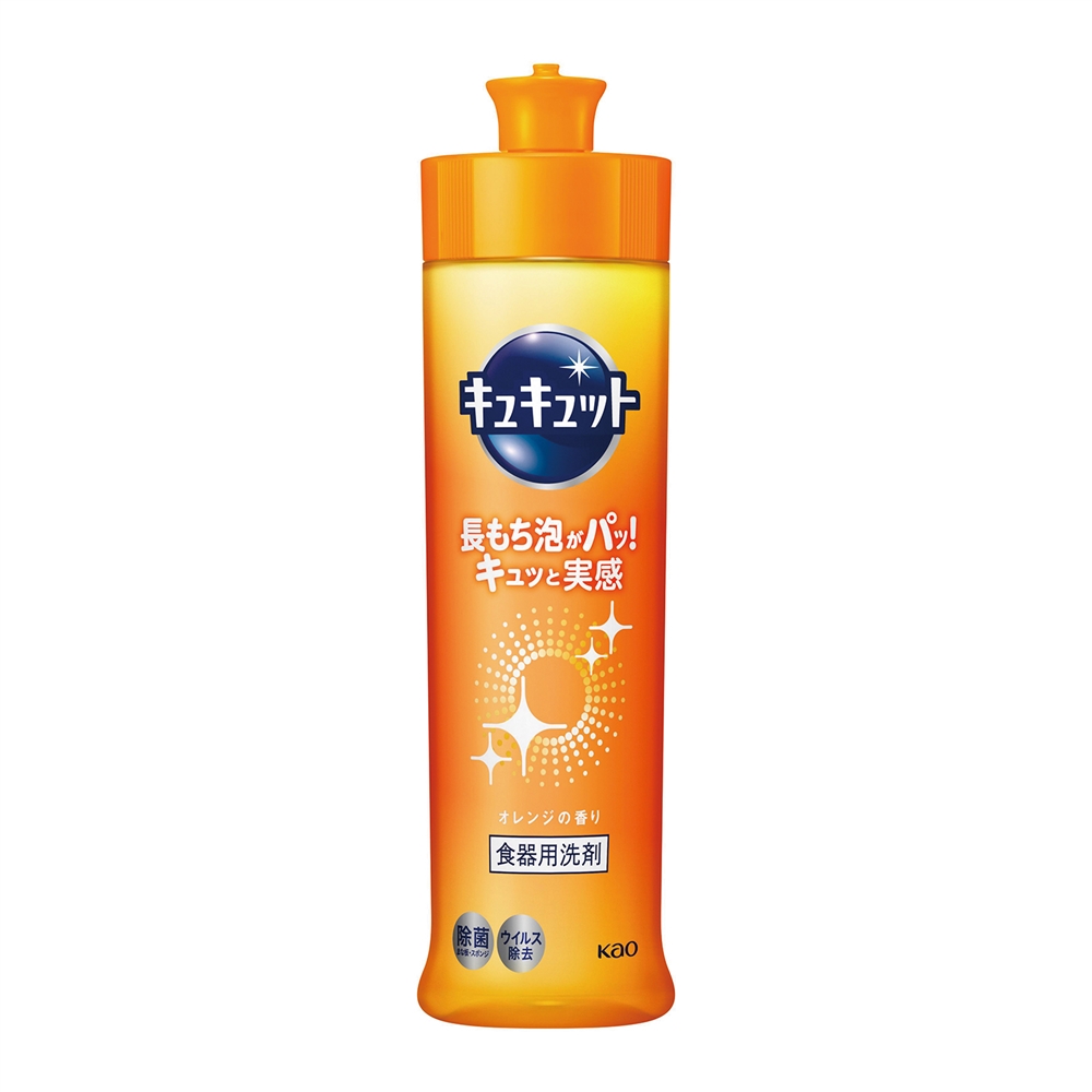 ★キュキュット２４０ｍｌ（オレンジの香り）