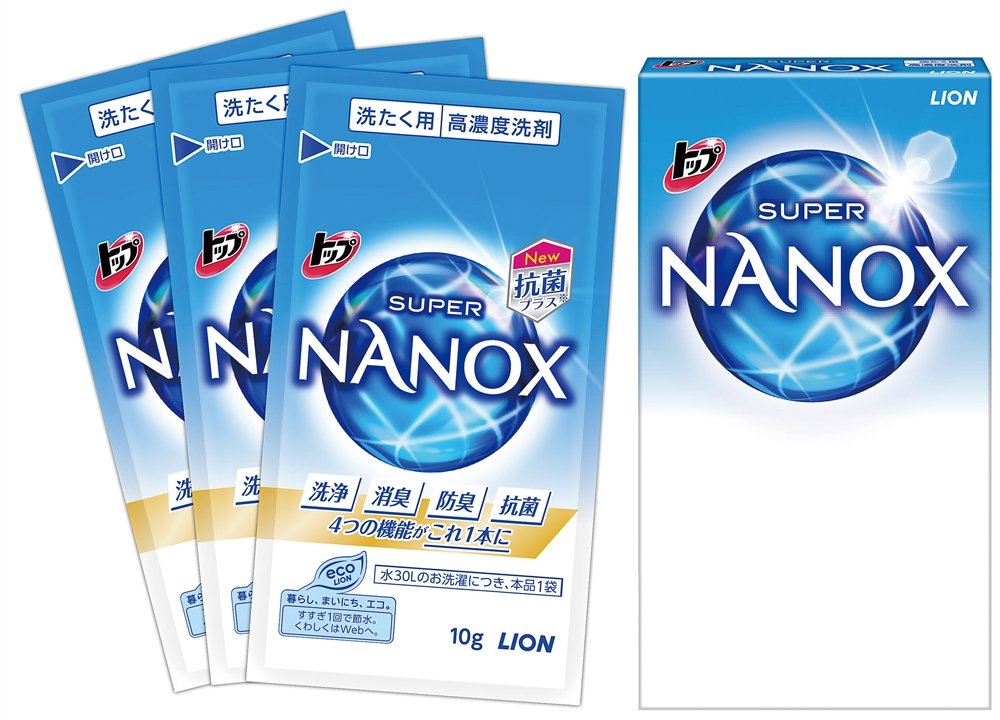 ★トップスーパーＮＡＮＯＸ１０ｇ×３袋