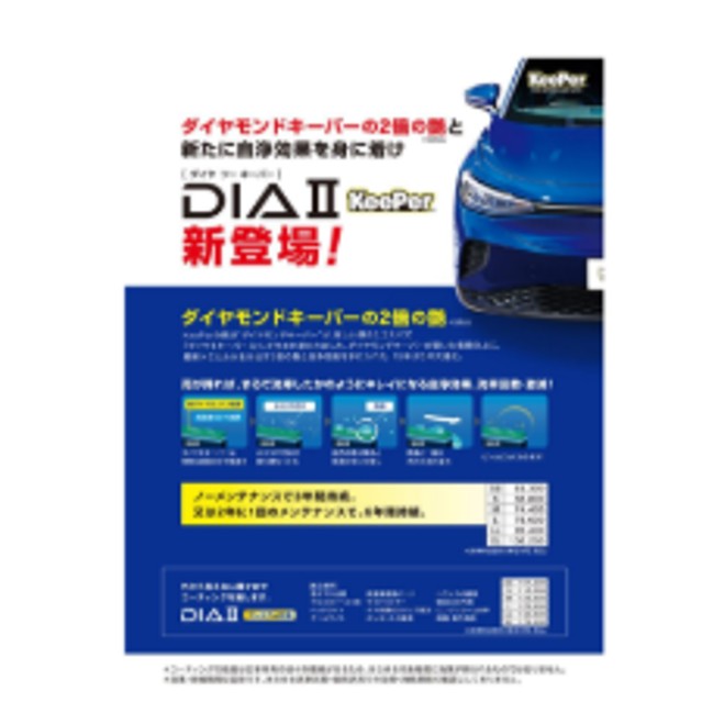 ◆ダイヤⅡキーパー B5片面チラシ 30枚